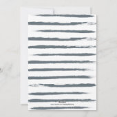 トレンディー魅力的ジョイグレーホリデーフォト シーズンカード (裏面)