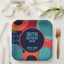 トレンディー1080sレトロ大人誕生日