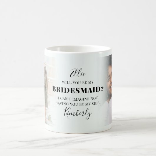 トレンディー2の写真は私の花嫁のメイド？提案書 コーヒーマグカップ (中央)