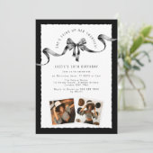 トレンディー20代の誕生日パーティーを開く 招待状 (スタンド正面)