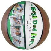 トレンディー4写真「最高のパパ・エバー」記念品 バスケットボール (縦)