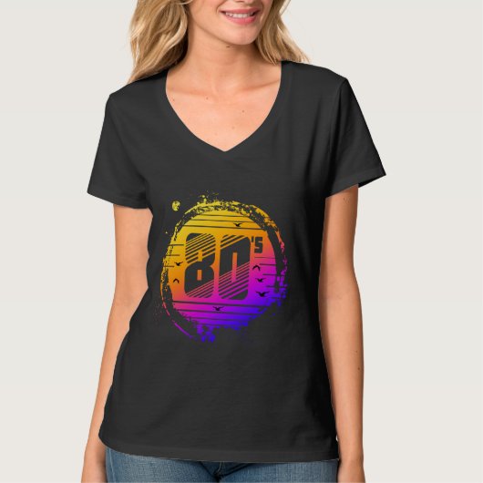 トレンディー80のヴィンテージ Tシャツ (正面)