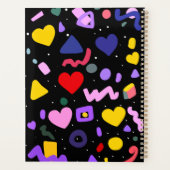 トレンディー80sスタイルパターンプランナー プランナー手帳 (裏面)