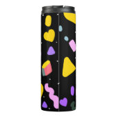 トレンディー80sパターンブルーインクペン タンブラー (裏面)