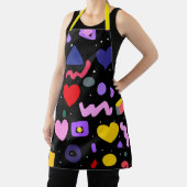 トレンディー80sパターン エプロン (インサイチュ)