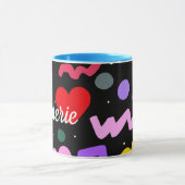 トレンディー80sパターン マグカップ (中央)