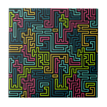 トレンディー80sブラックパターン