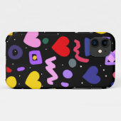 トレンディー80s柄エプロン Case-Mate iPhoneケース (裏面(横))