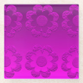 トレンディー ガラスコースター (正面)