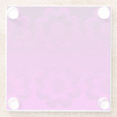 トレンディー ガラスコースター (裏面)