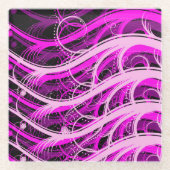 トレンディー ガラスコースター (正面)