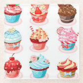 トレンディー ガラスコースター (正面)