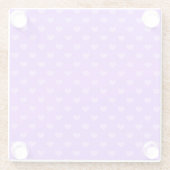 トレンディー ガラスコースター (裏面)