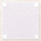 トレンディー ガラスコースター (裏面)