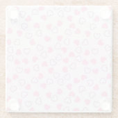 トレンディー ガラスコースター (裏面)