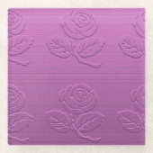 トレンディー ガラスコースター (正面)