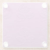 トレンディー ガラスコースター (裏面)