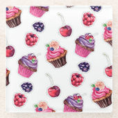 トレンディー ガラスコースター (正面)