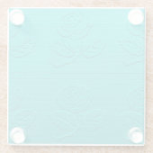 トレンディー ガラスコースター (裏面)