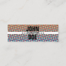 トレンディー、グラム、アーツ、イベント&アントレペナー スキニー名刺