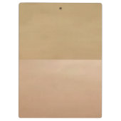 トレンディー、ストライプスマイル、輝き輝き – パーソナライズされた クリップボード (裏面)