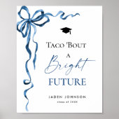 トレンディー・タコによる明るい未来の卒業 ポスター (正面)