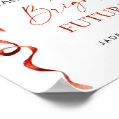 トレンディー・タコによる明るい未来の卒業 ポスター (角)