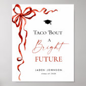 トレンディー・タコによる明るい未来の卒業 ポスター (正面)