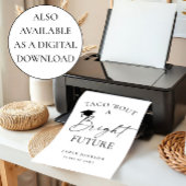 トレンディー・タコによる明るい未来の卒業 ポスター