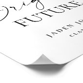 トレンディー・タコによる明るい未来の卒業 ポスター (角)