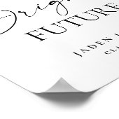 トレンディー・タコによる明るい未来の卒業 ポスター (角)