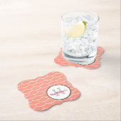 トレンディー。デザイナーコースター ペーパーコースター (インサイチュ)