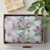 トレンディー、バラ、パターン、ガーリーなぼろぼろの上品、エレガントbea 薄葉紙 (ギフト)