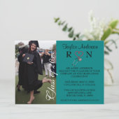 トレンディー·メディカルRNスクール卒業発表 招待状 (スタンド正面)