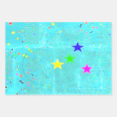 「トレンディー」ラッピング紙フラットシートセット3 ラッピングペーパーシート (正面)