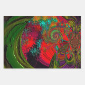 「トレンディー」ラッピング紙フラットシートセット3 ラッピングペーパーシート (正面3)