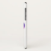 トレンディー〔占星術の〕十二宮図サインアリーズパープル宇宙星雲 Case-Mate iPhoneケース (裏面/左)