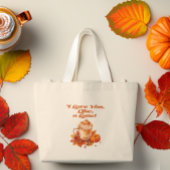 トレンディー「愛してるラテ」 ラージトートバッグ