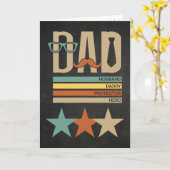 トレンディー&父モダン者日折りグリーティングカード カード (黄色い花)