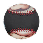 トレンディー'Brand New'パパ2フォトキープサケ 野球ボール (裏面)