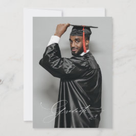 トレンディーBUDGET写真卒業のお知らせ 案内状