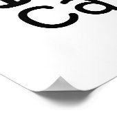 トレンディーIドナッ気にトフェーズおもしろい引用文絵文字 ポスター (角)