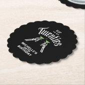 トレンディーRIP To My Twenties 30th Birthdayパーティー ペーパーコースター (アングル)