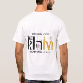 トレンディーTシャツバイトレンドヘブンスタジオ | Tシャツ (裏面)