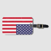 トレンディーUSA国旗 ラゲッジタグ (正面横)