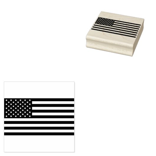 トレンディーUSA国旗 ラバースタンプ (押印)