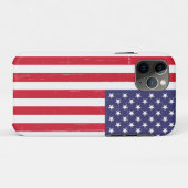 トレンディーUSA国旗 Case-Mate iPhoneケース (裏面(横))