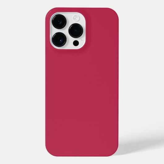 トレンディーvivaマゼン無地のタカラーCase-Mate iPhone iPhoneケース (裏面)