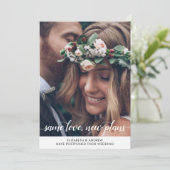 トレンディ セイム ラブ ニュープラン 変更日 フォト 案内状 (スタンド正面)