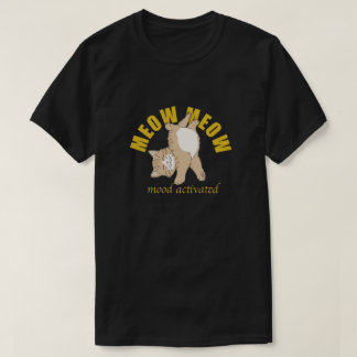 トレンディ「ニャンニャン」キャットビブラTシャツ Tシャツ